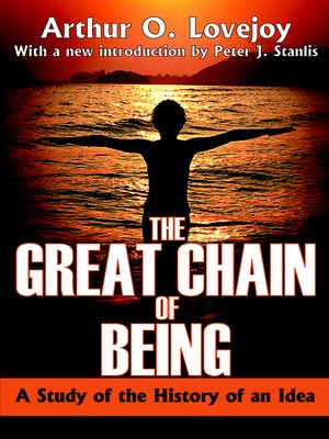 cover image of The Great Chain of Being